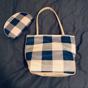 Handbag and purse combo